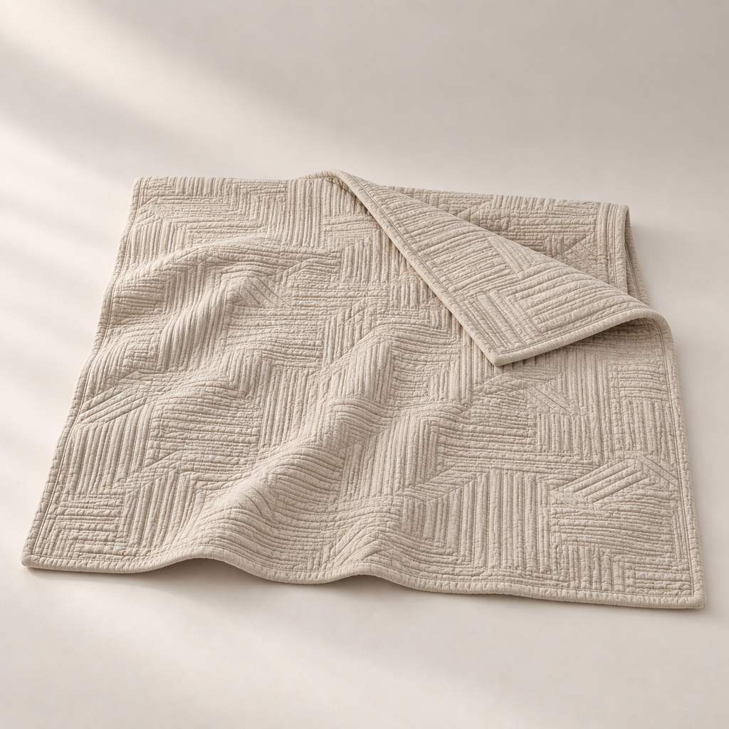 Ardel Matelassé Coverlet, complete included components from an alternate view