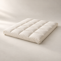 Eterne Down-Alternative Mattress Topper, complete set on a quiet studio surface