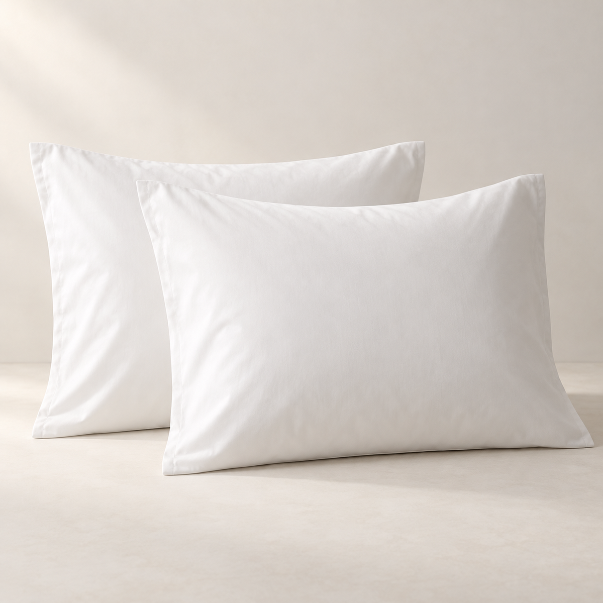Lisse Envelope Sham Pair, complete set on a quiet studio surface
