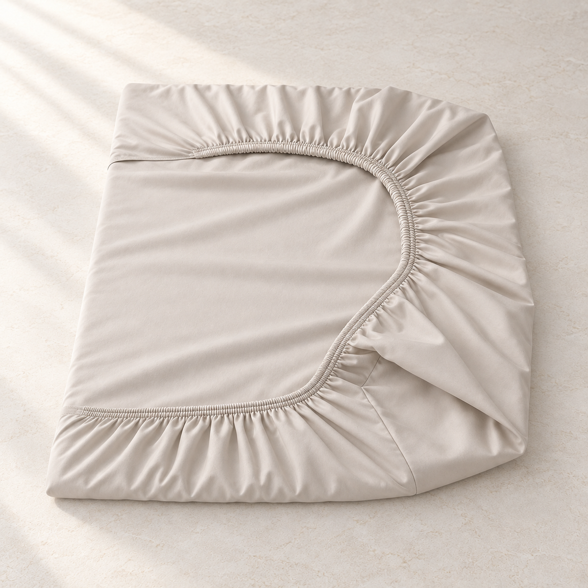 Solenne Deep-Pocket Fitted Sheet, complete included components from an alternate view